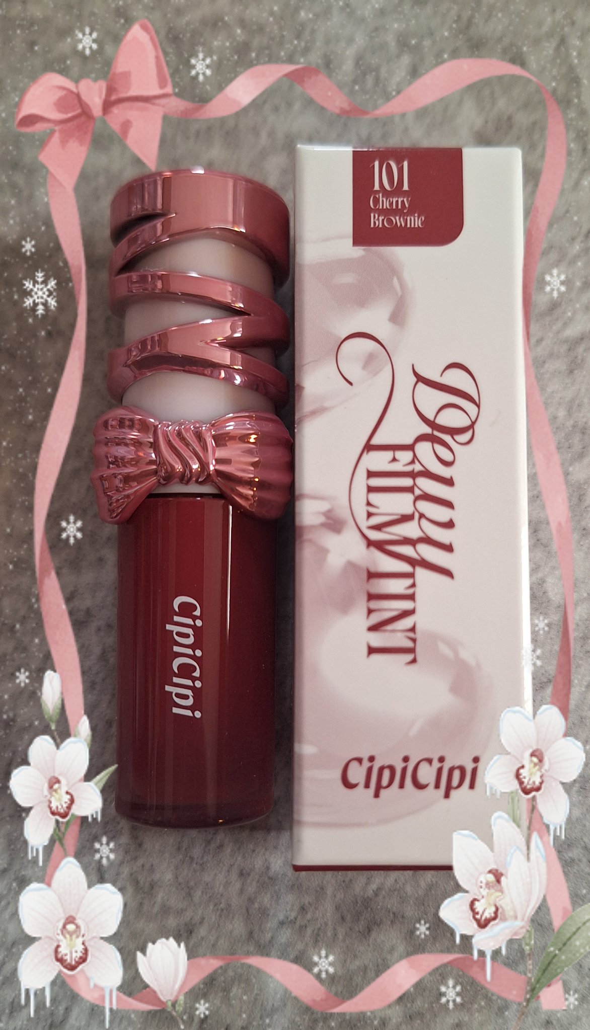 シピシピ　デューイフィルムティント　R/CipiCipi/リップティントを使ったクチコミ（1枚目）