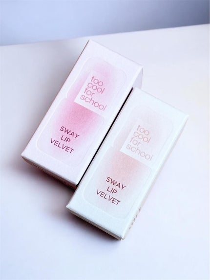 スウェイリップベルベット/too cool for school/リップティントを使ったクチコミ(4枚目)