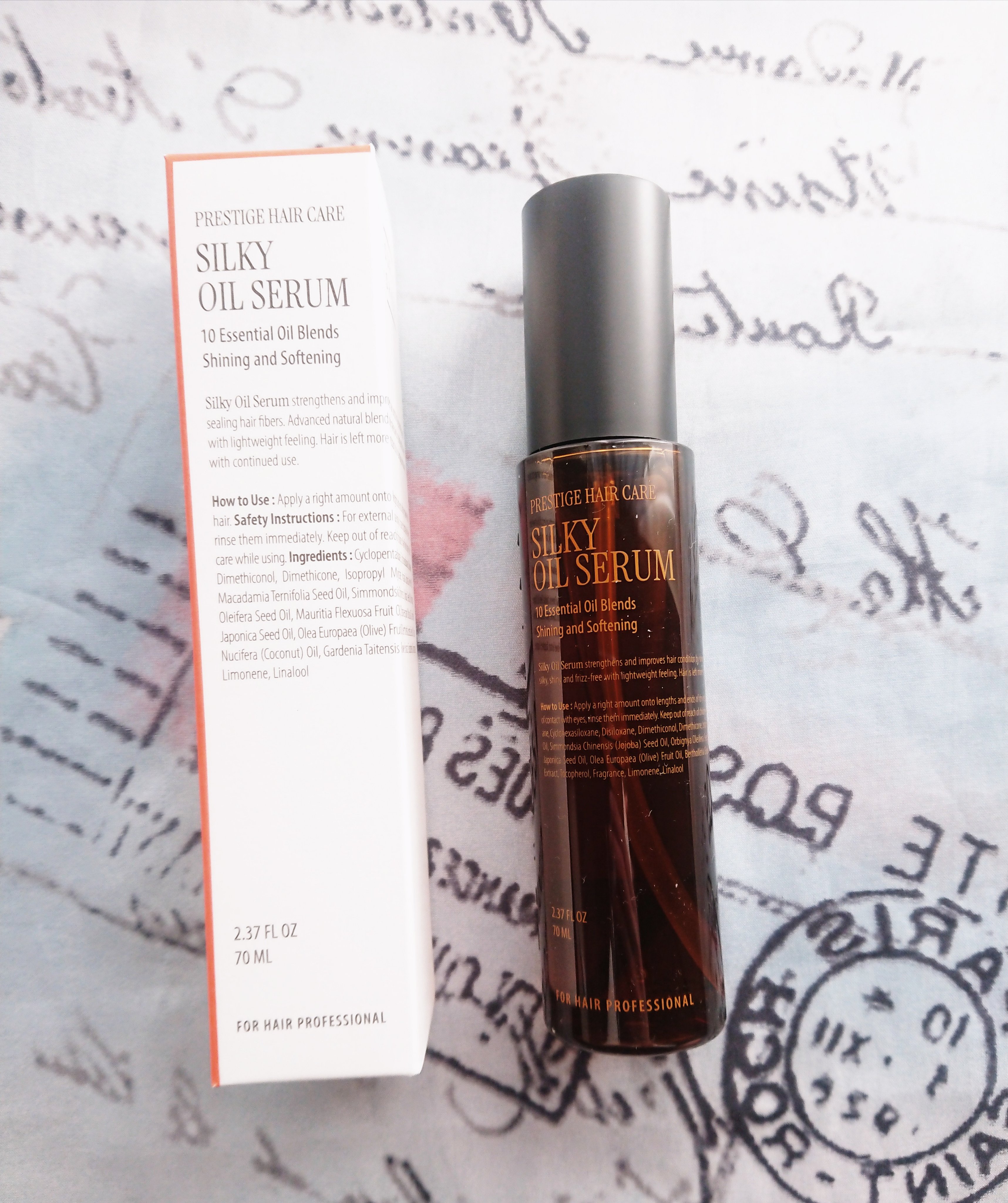 SILKY OIL SERUM/CULRY SHYLL/ヘアオイルを使ったクチコミ（1枚目）