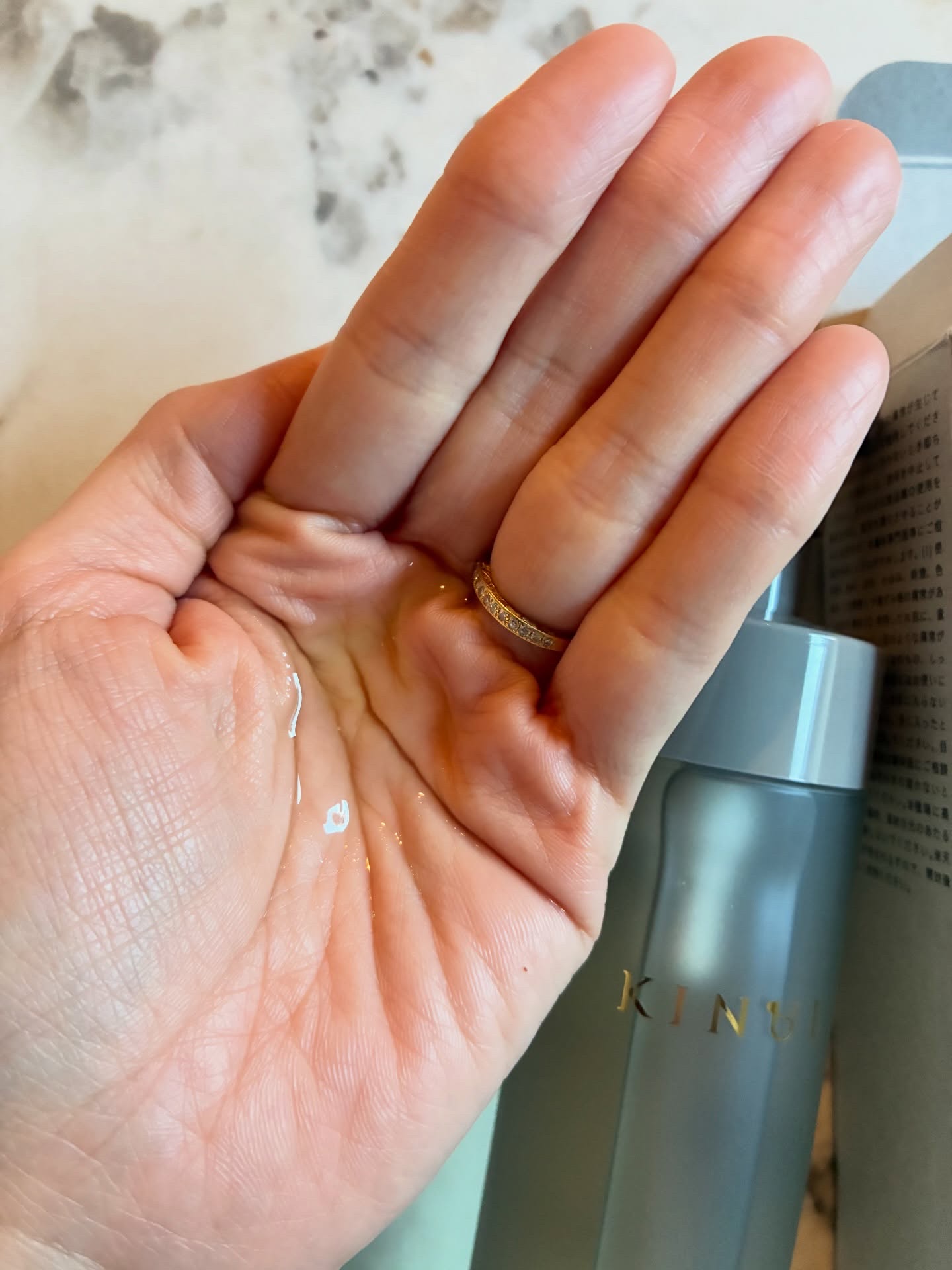 KINUI モイスチャークレンジングオイル/KINUI/オイルクレンジングを使ったクチコミ（3枚目）