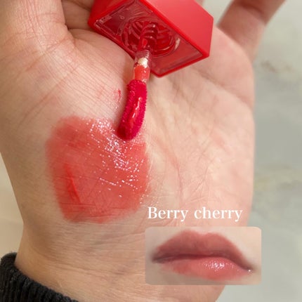 ウォーターダブルラスティングセンティッドティント/INGA/リップティントを使ったクチコミ(3枚目)