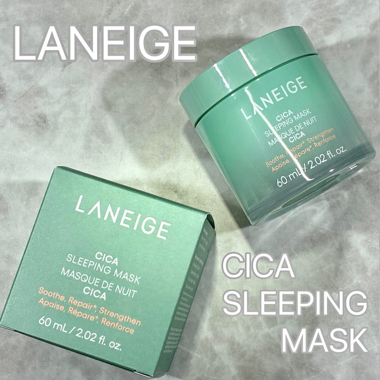 シカスリーピングマスク N 60mL/LANEIGE/フェイスクリームを使ったクチコミ（1枚目）