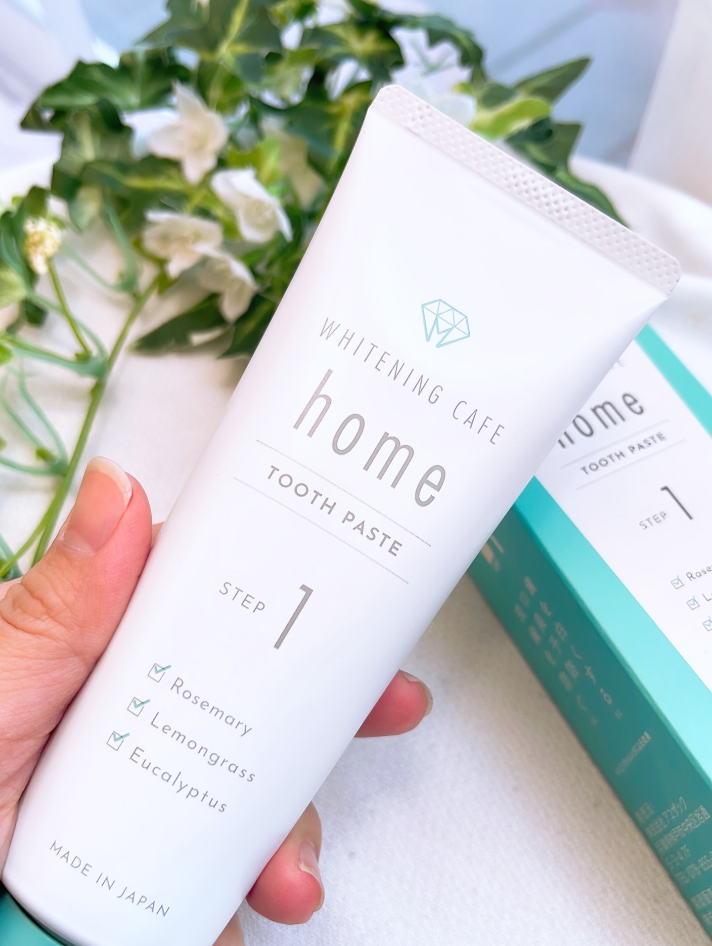 ホワイトニングカフェホーム/WHITENING CAFEhome/歯磨き粉を使ったクチコミ（2枚目）