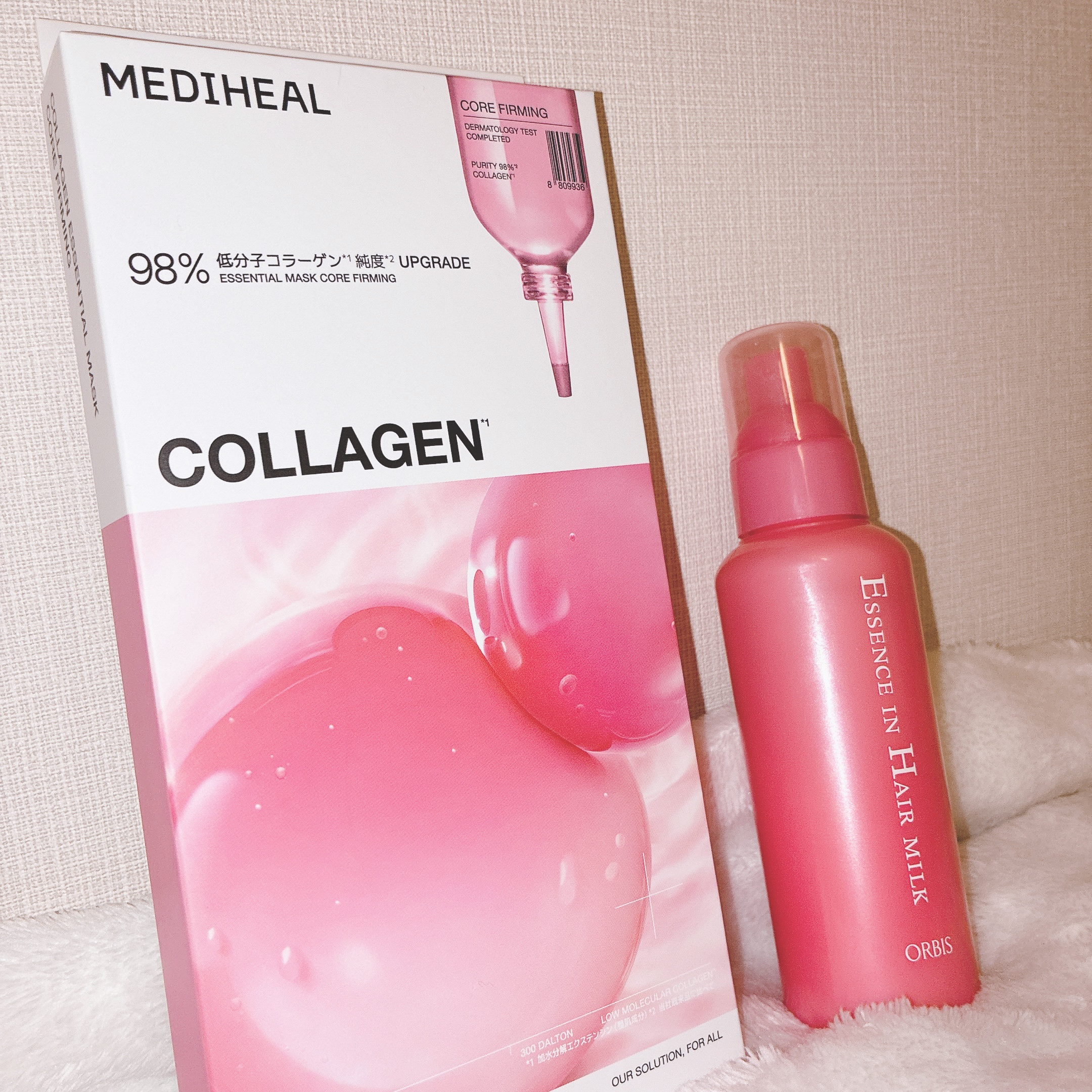 コラーゲン エッセンシャルマスクコアファーミング 4枚入/MEDIHEAL/シートマスク・パックを使ったクチコミ（1枚目）