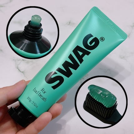 SWAG トゥースブラシのクチコミ「\SWAG使ってみた🪥/
SWAG
・Toos brush 990円(税込)
・Tongue.....」(3枚目)