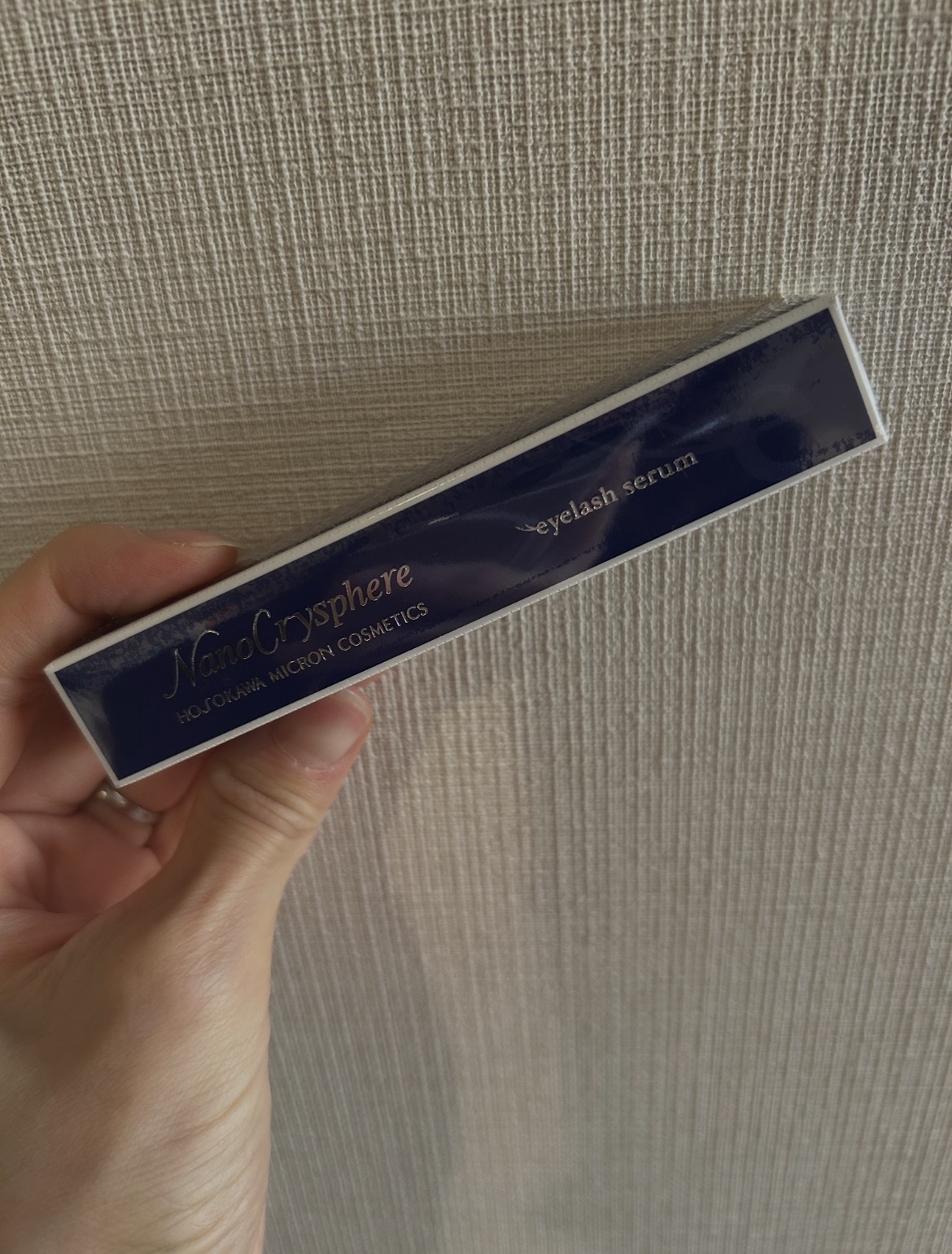 ナノクリスフェアアイラッシュセラム/ナノクリスフェア/まつげ美容液を使ったクチコミ（1枚目）