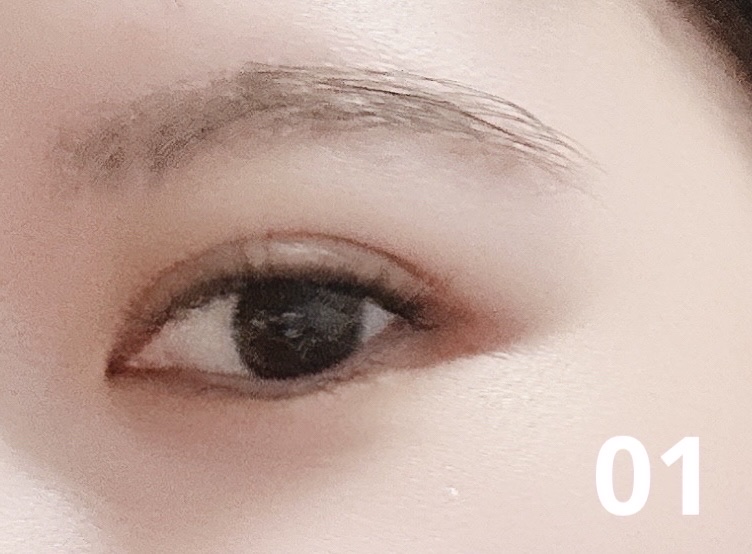 ＳＰ フラッフ ブロウ ムース/MAYBELLINE NEW YORK/眉マスカラを使ったクチコミ（3枚目）