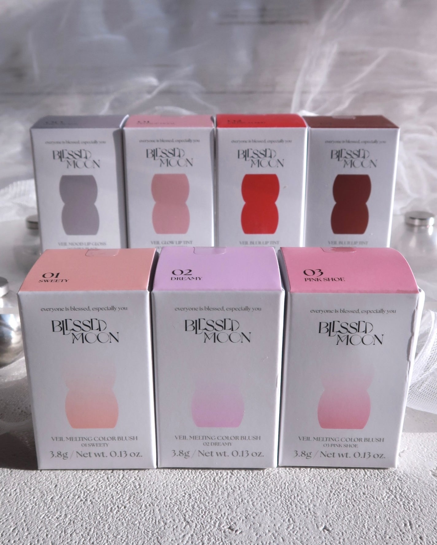 Veil Glow Lip Tint/BLESSED MOON/リップティントを使ったクチコミ(10枚目)