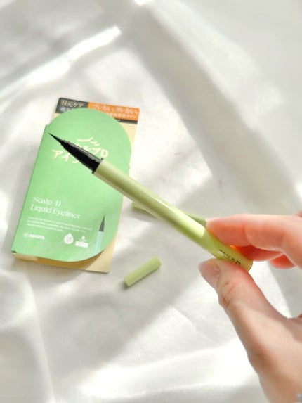 スカルプD アイライナー ナチュラルブラウン/アンファー(スカルプD)/リキッドアイライナーを使ったクチコミ(2枚目)