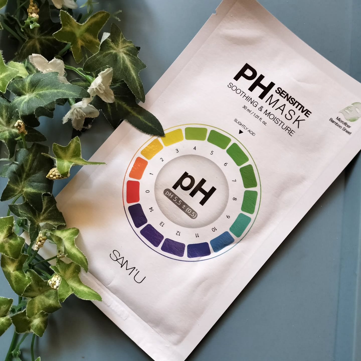 PHセンシティブマスクスージング＆モイスト/SAM'U/シートマスク・パックを使ったクチコミ（1枚目）
