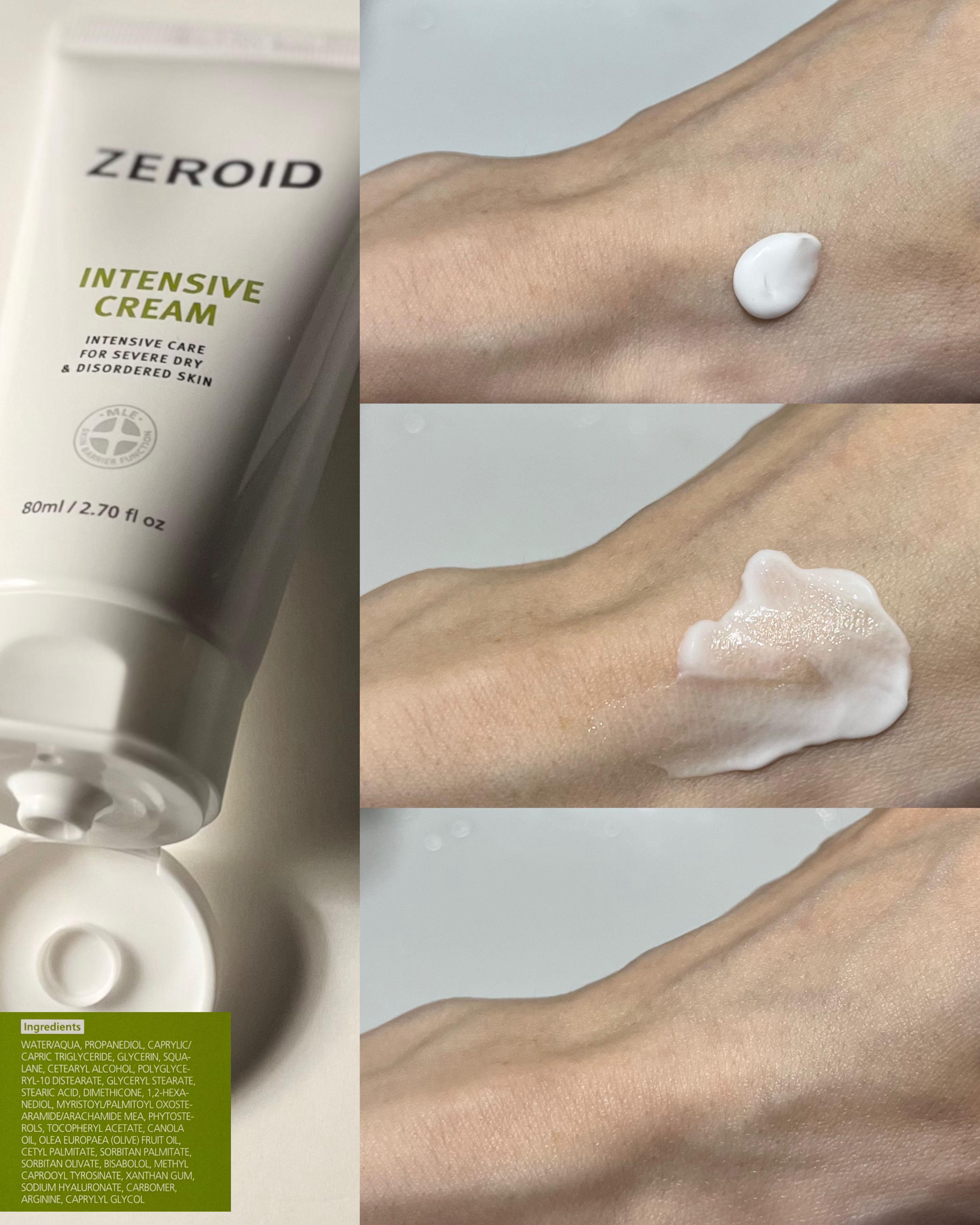 スージングクリーム/ZEROID/フェイスクリームを使ったクチコミ（3枚目）