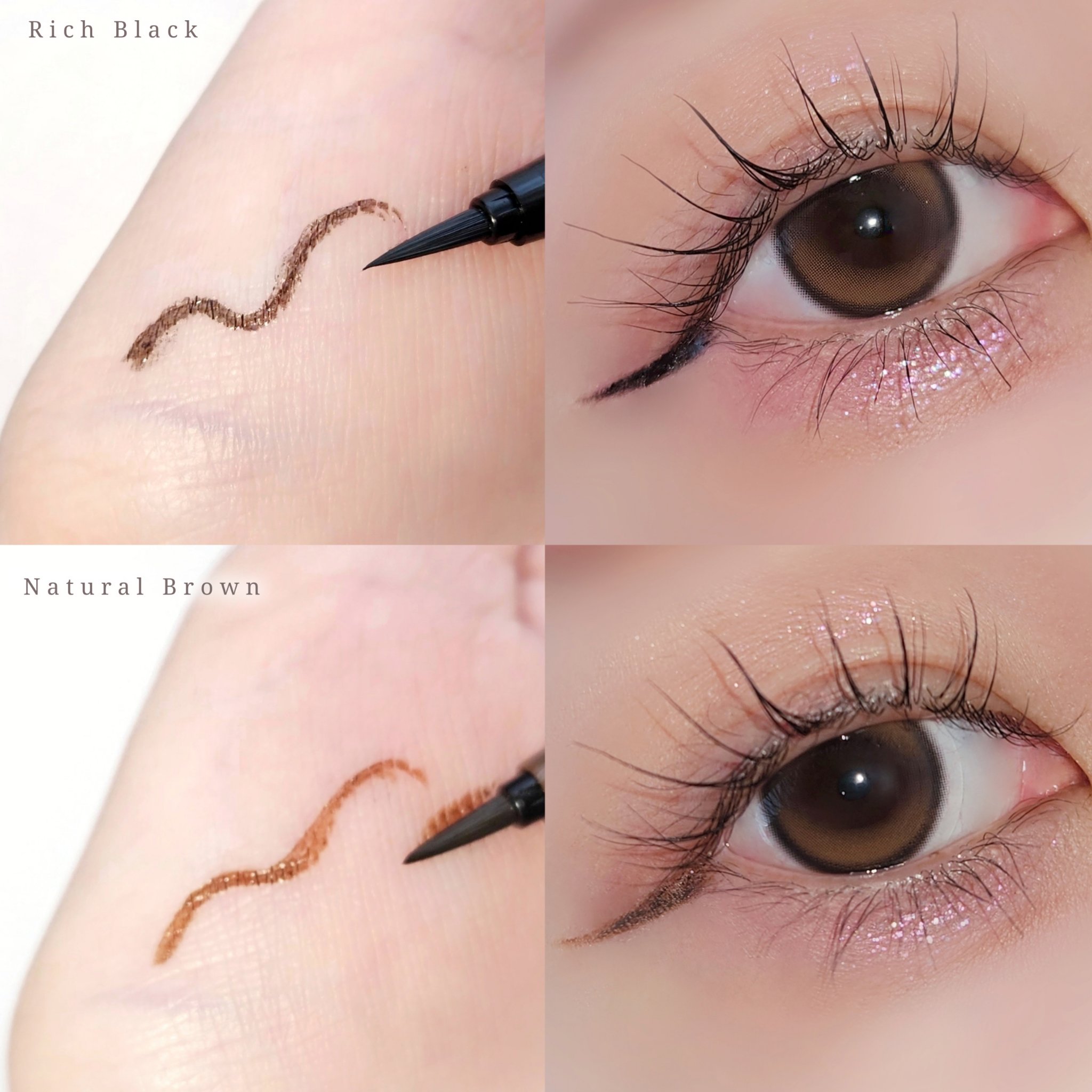 スカルプD アイライナー ナチュラルブラウン/アンファー(スカルプD)/リキッドアイライナーを使ったクチコミ（3枚目）