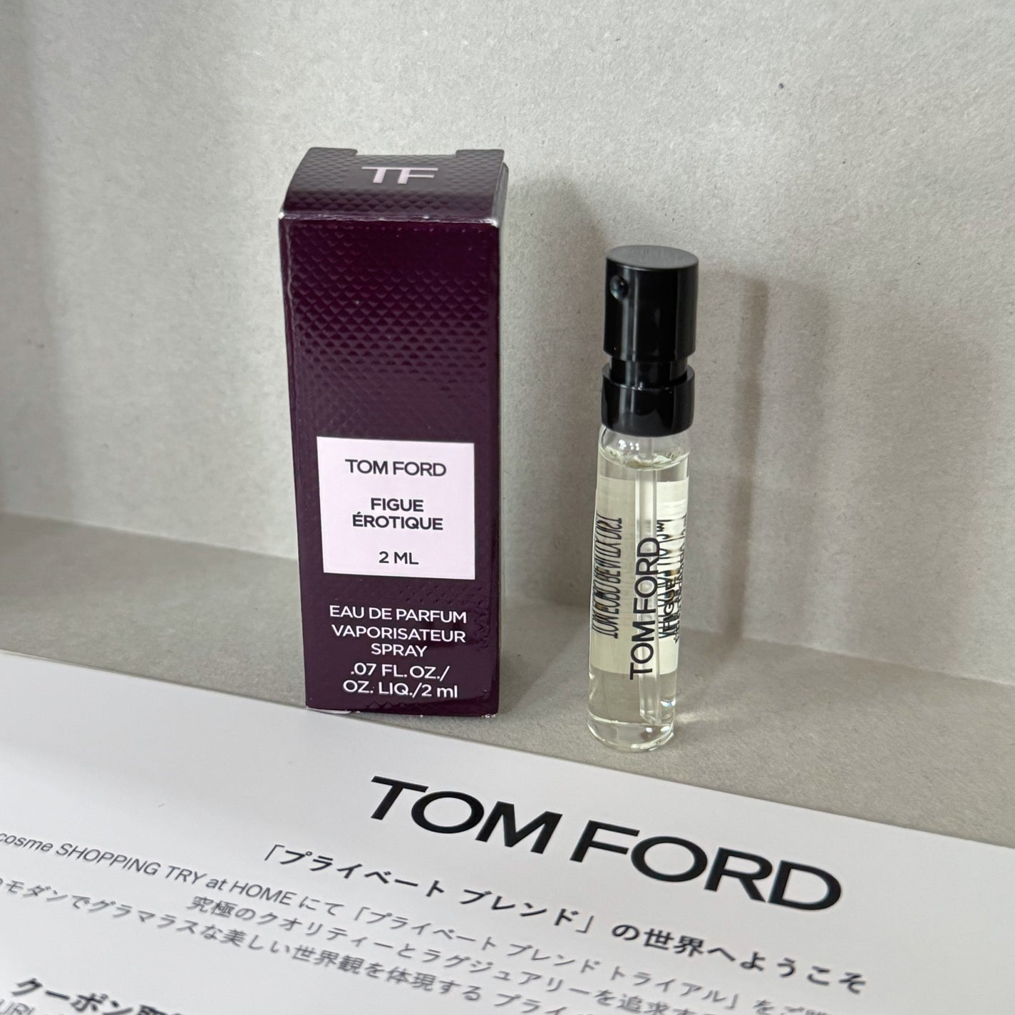 フィグ エロティック オード パルファム スプレィ/TOM FORD BEAUTY/香水(その他)を使ったクチコミ(2枚目)
