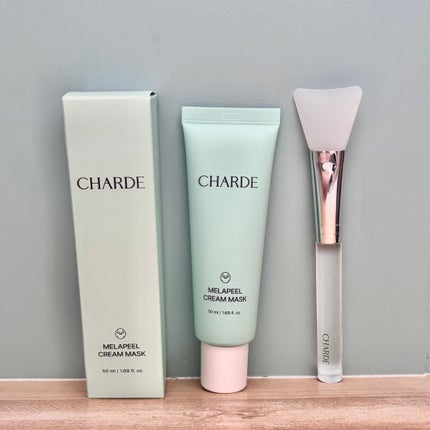 メラピールクリームマスク/CHARDE/ピーリングを使ったクチコミ(1枚目)