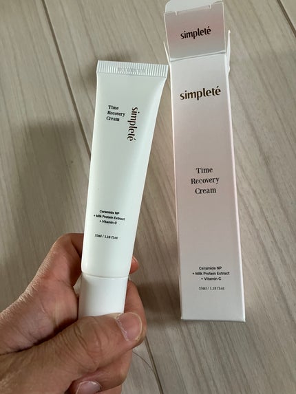 タイムリカバリークリーム/Simplete/フェイスクリームを使ったクチコミ(1枚目)
