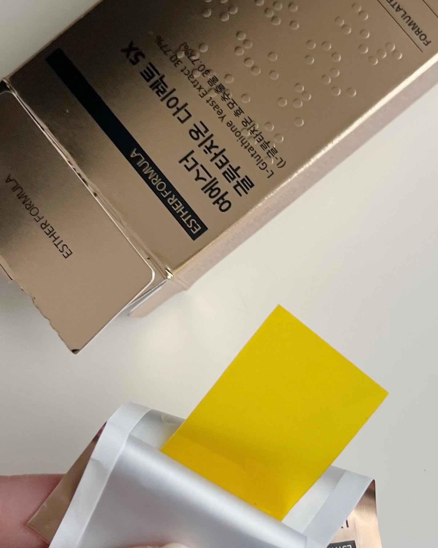 ヨエスターグルタチオンダイレクト5X/ESTHER FORMULA/美容サプリメントを使ったクチコミ(2枚目)