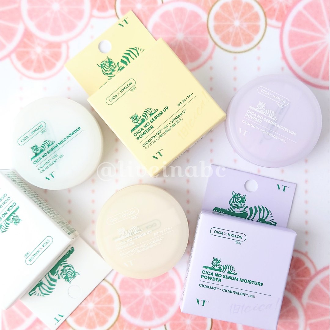 CICA ノーセバムUVパウダー/VT/日焼け止めパウダーを使ったクチコミ（1枚目）