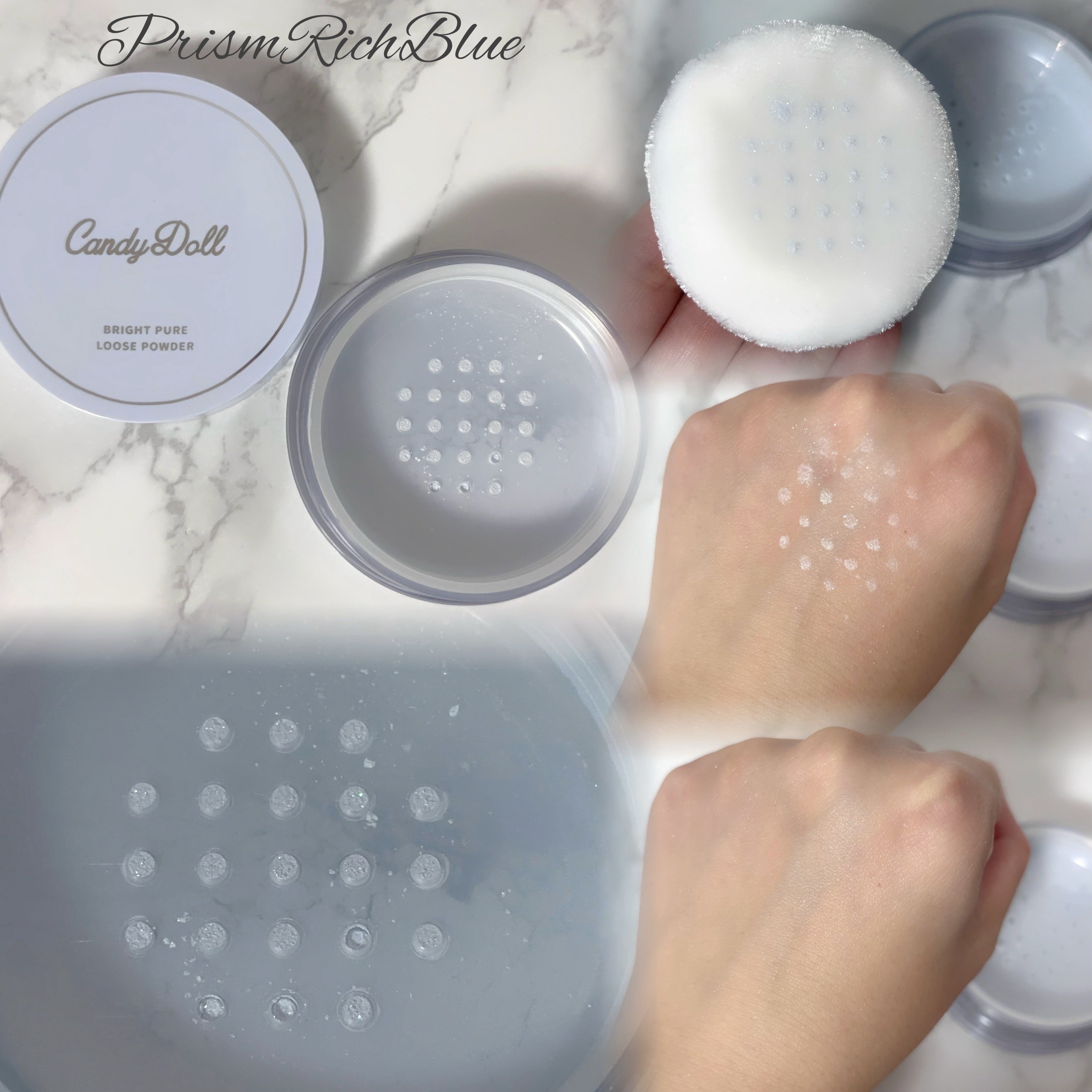 ブライトピュアルースパウダー/CandyDoll/ルースパウダーを使ったクチコミ（3枚目）