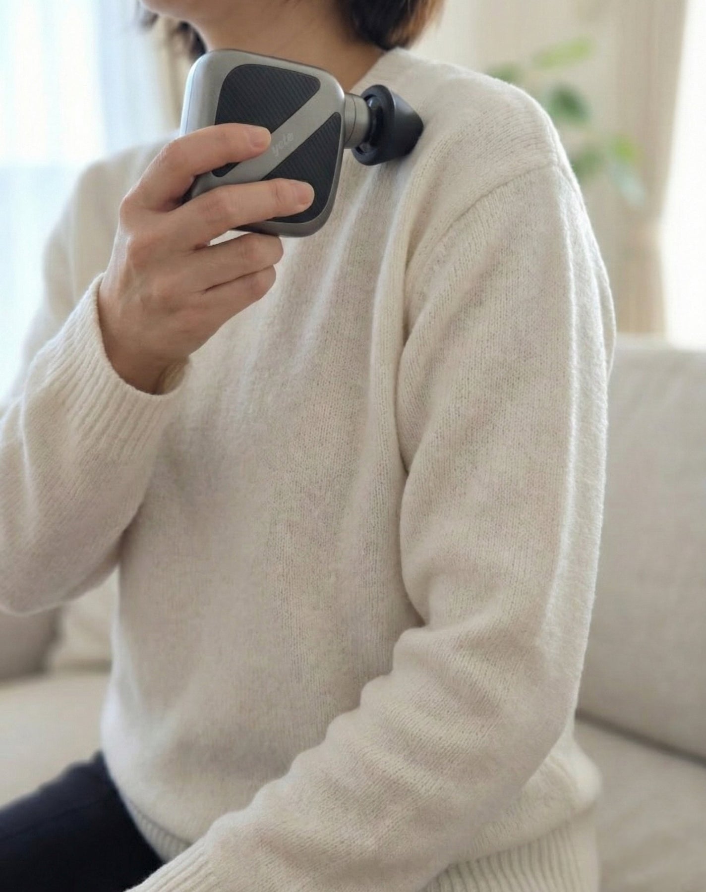 ハンディガン /yete/マッサージガンを使ったクチコミ(4枚目)