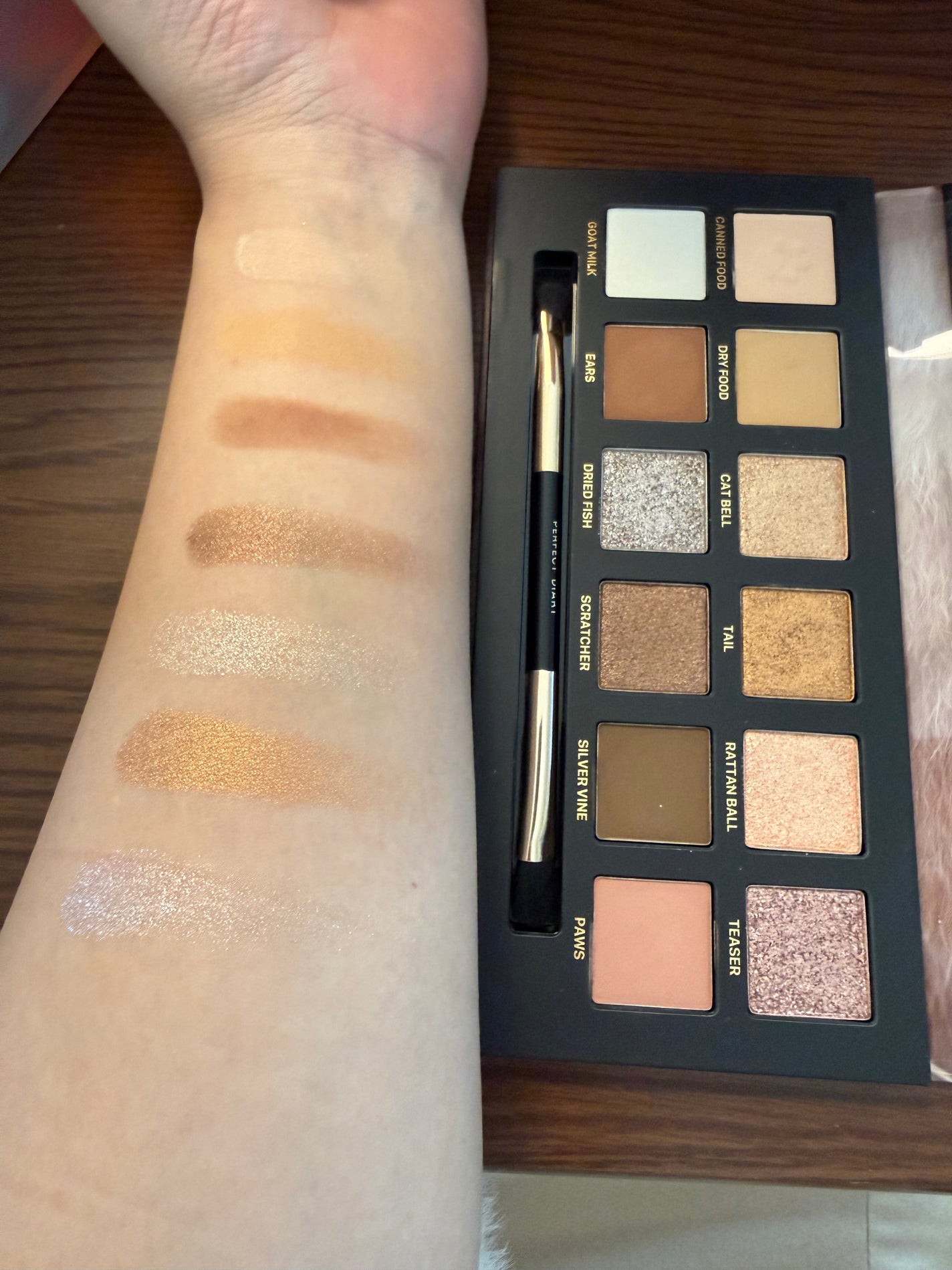 エクスプローラ12色 動物アイシャドウパレット/PERFECT DIARY/アイシャドウパレットを使ったクチコミ(4枚目)