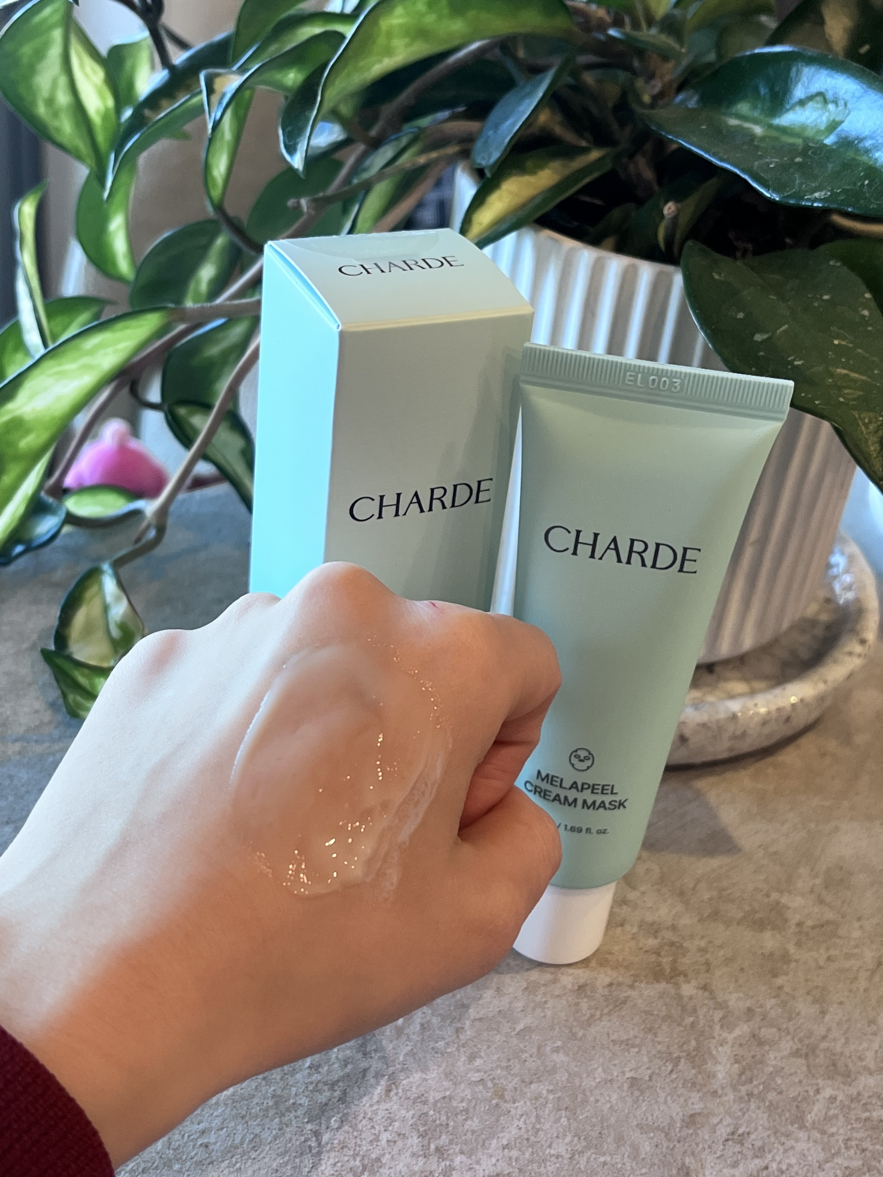 メラピールクリームマスク/CHARDE/ピーリングを使ったクチコミ（1枚目）