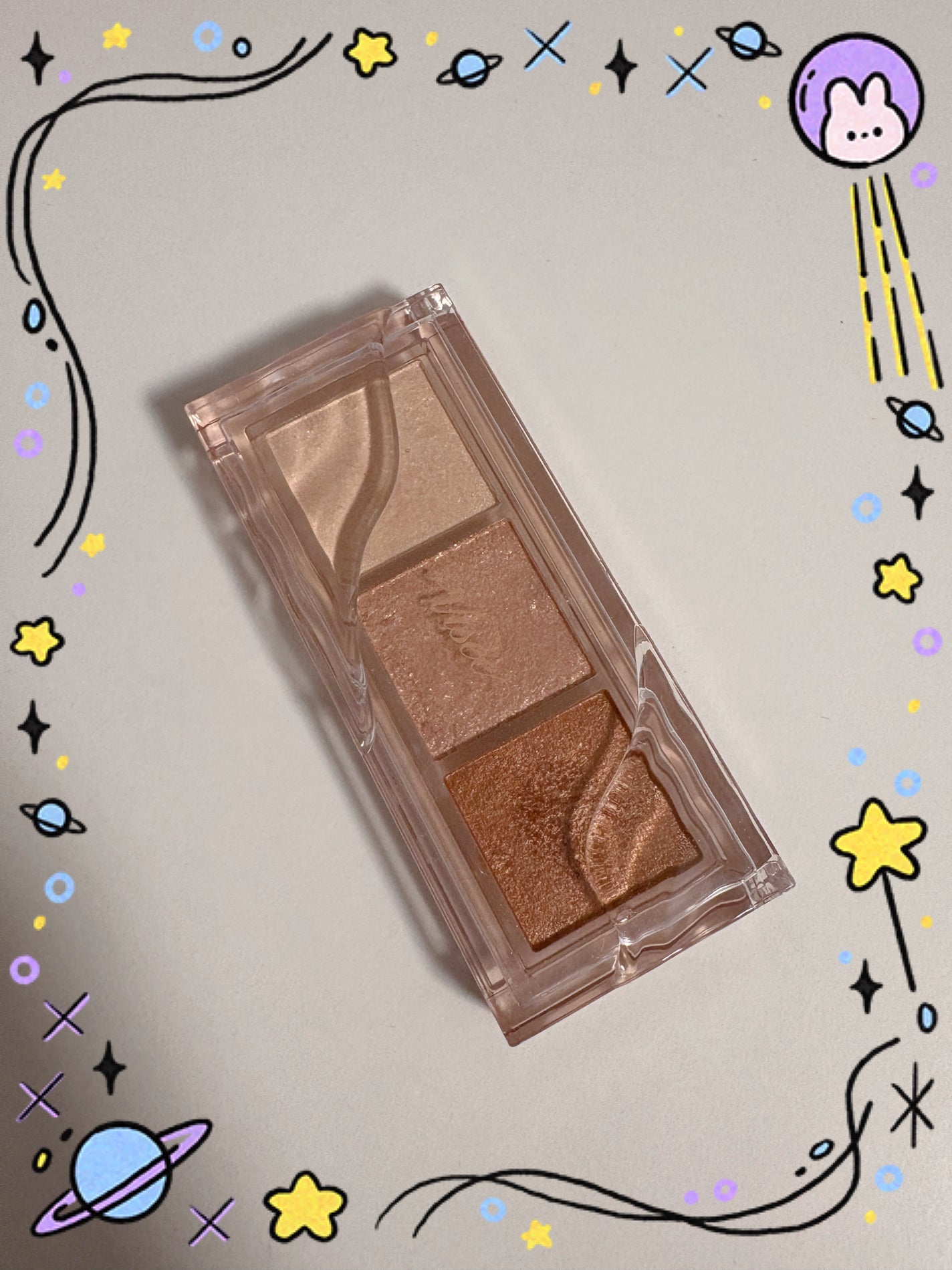 キラー アイ トリオ/Visée/アイシャドウパレットを使ったクチコミ(1枚目)