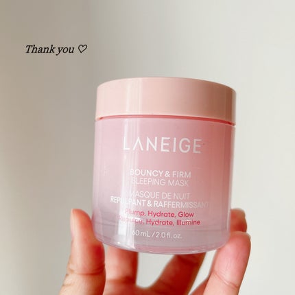 バウンシースリーピングマスク/LANEIGE/フェイスクリームを使ったクチコミ(1枚目)