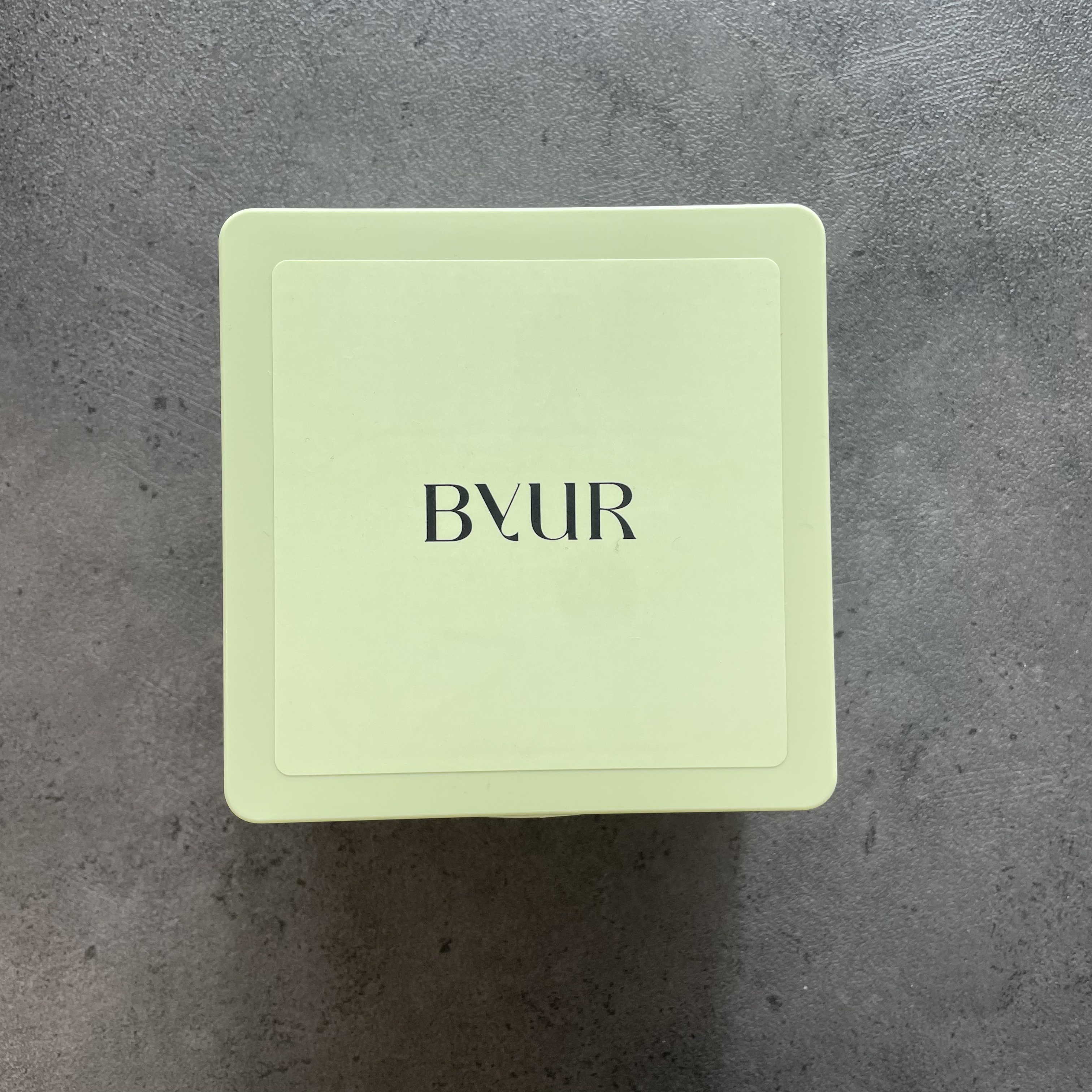 バイユア スージンググリーン デイリーアクアセラムマスク/ByUR/シートマスク・パックを使ったクチコミ（1枚目）