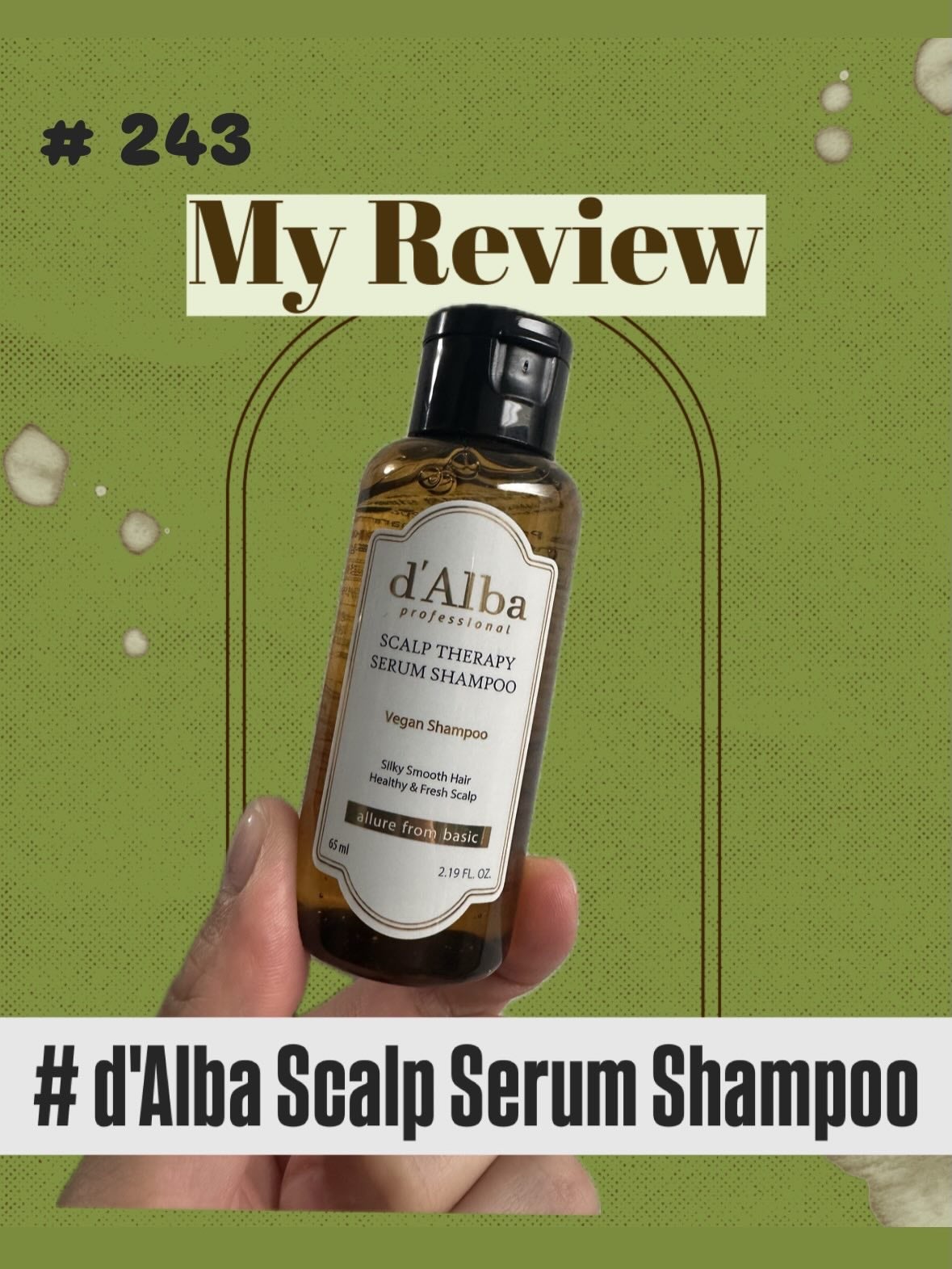 Scalp Therapy Serum Shampoo/ダルバ/スカルプシャンプーを使ったクチコミ(1枚目)