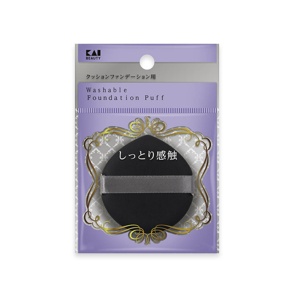 汚れが落ちやすいパフ（クッションファンデ用） 1P 1P