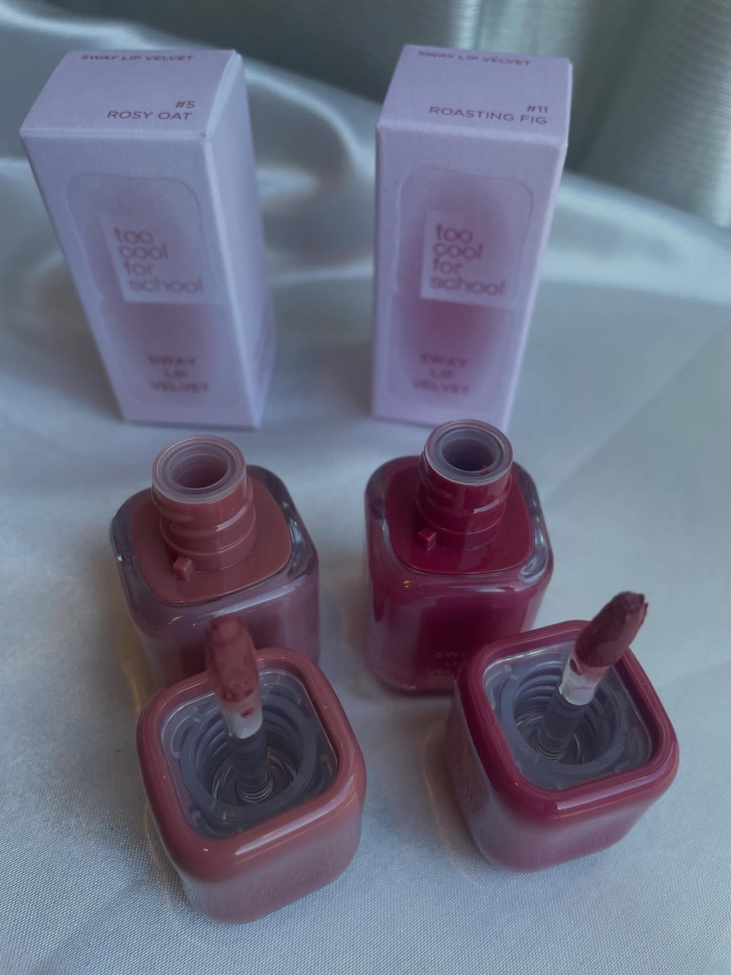 スウェイリップベルベット/too cool for school/リップティントを使ったクチコミ(2枚目)