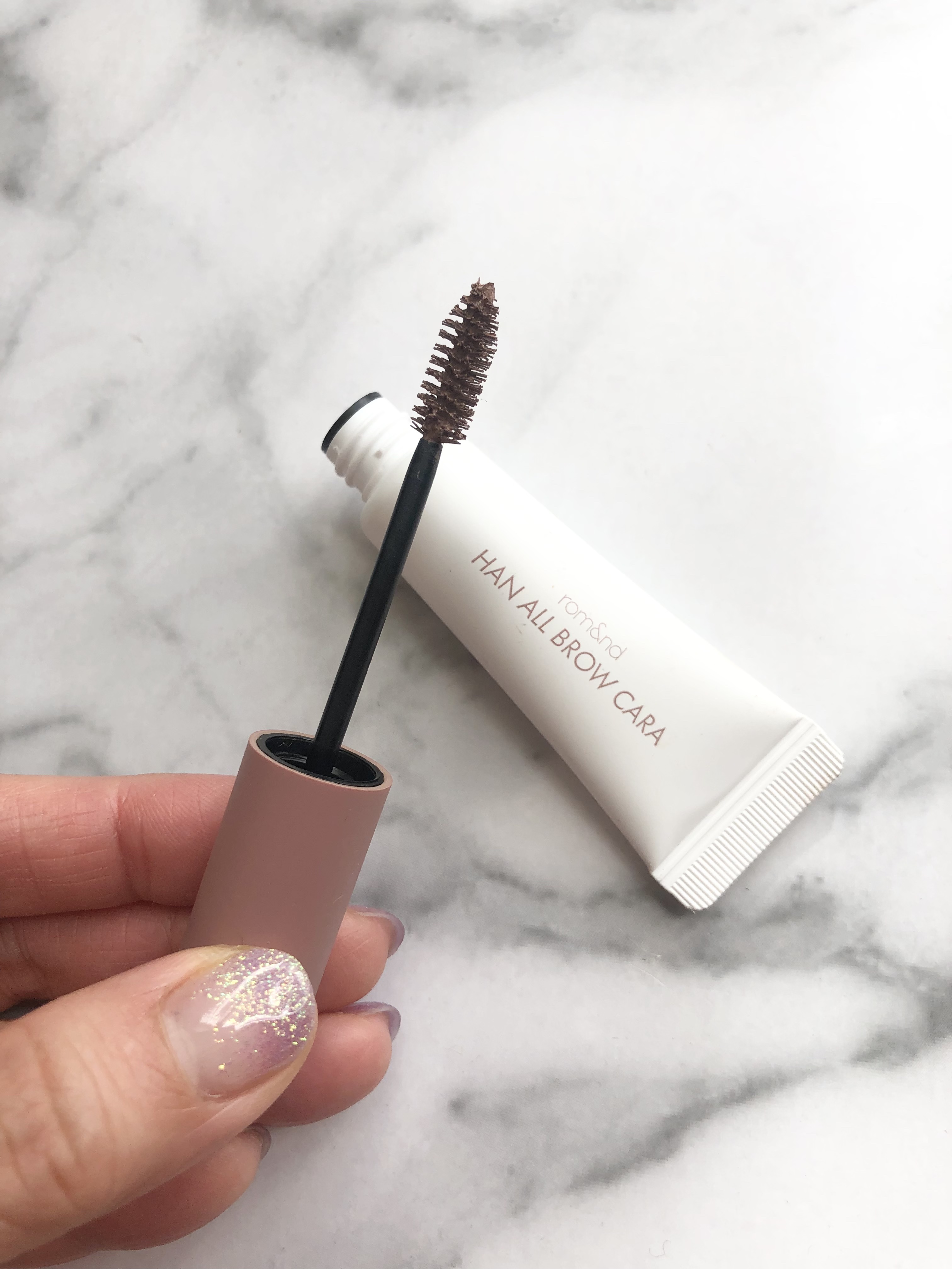 ハンオールブロウカラ/rom&nd/眉マスカラを使ったクチコミ（2枚目）