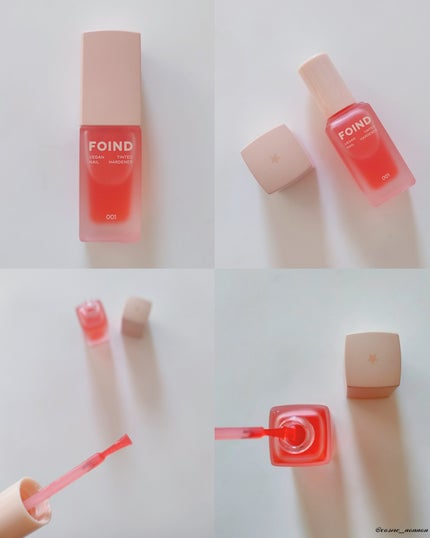 001 ヴィーガンティンテッドネイルハードナー/FOIND/ネイル用品を使ったクチコミ(4枚目)
