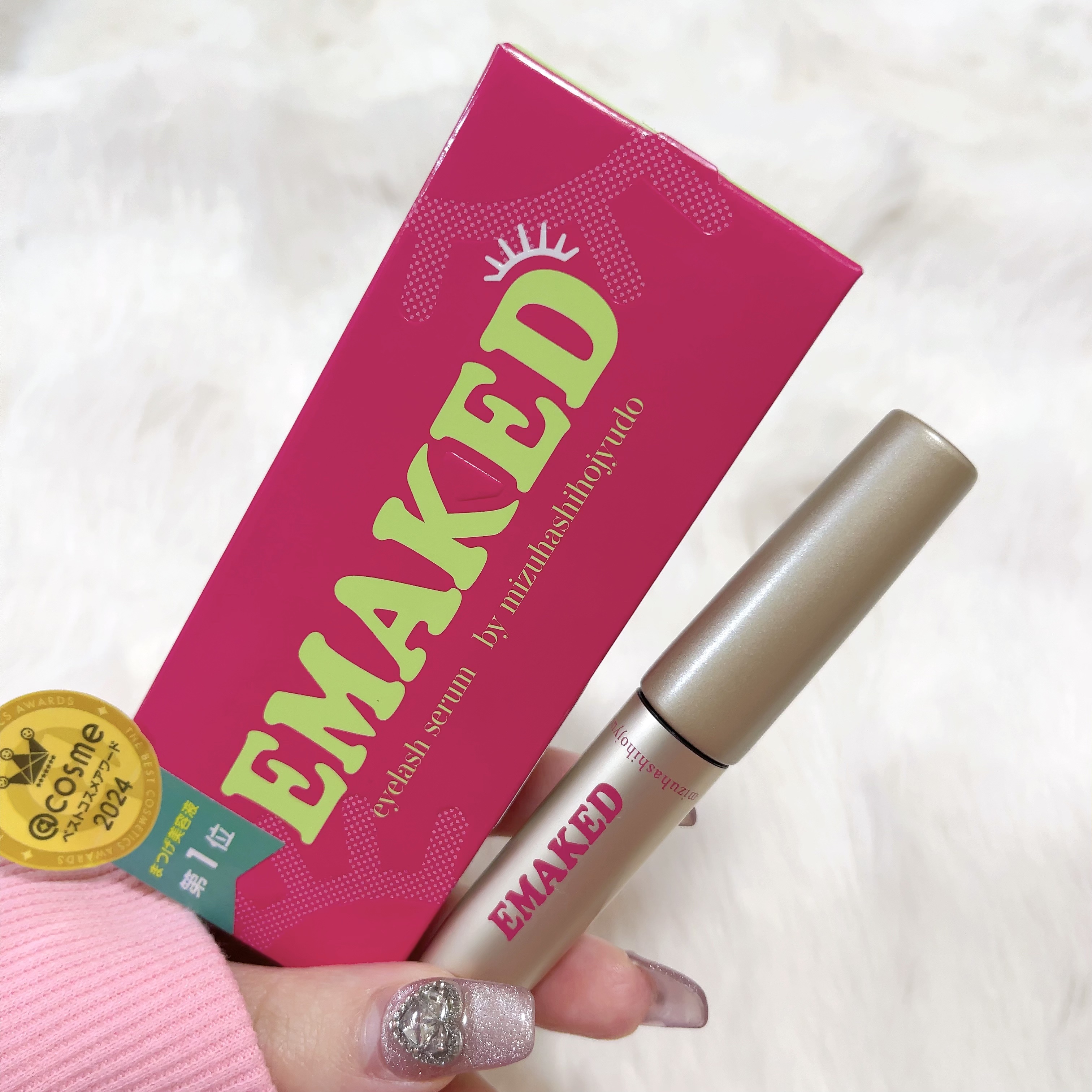 スカルプD アイラッシュセラム ピュア たまごっちデザイン 6mL/アンファー(スカルプD)/まつげ美容液を使ったクチコミ（1枚目）