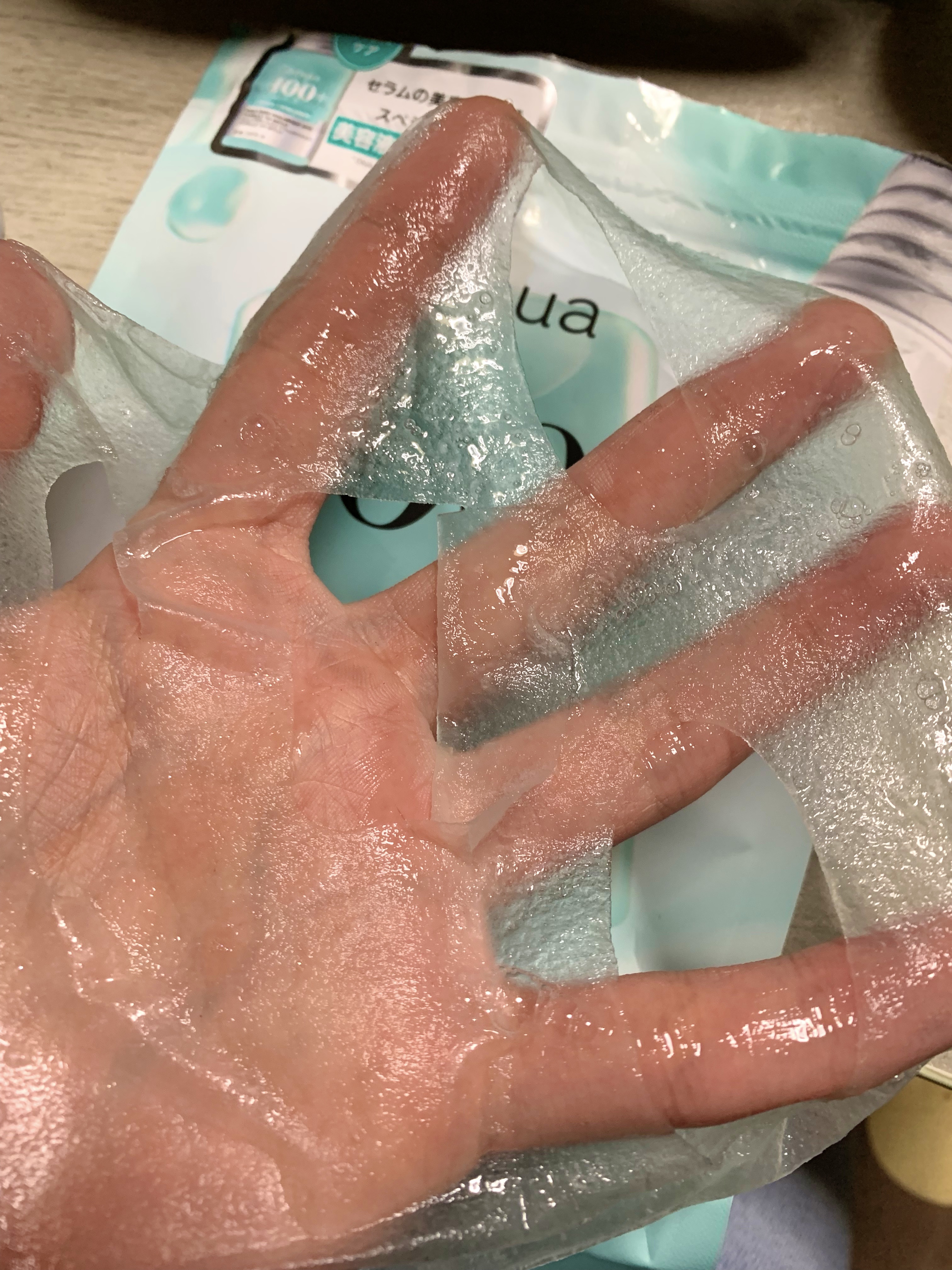 PDRNヒアルロン酸カプセル100セラムマスクパック/Anua/シートマスク・パックを使ったクチコミ（3枚目）