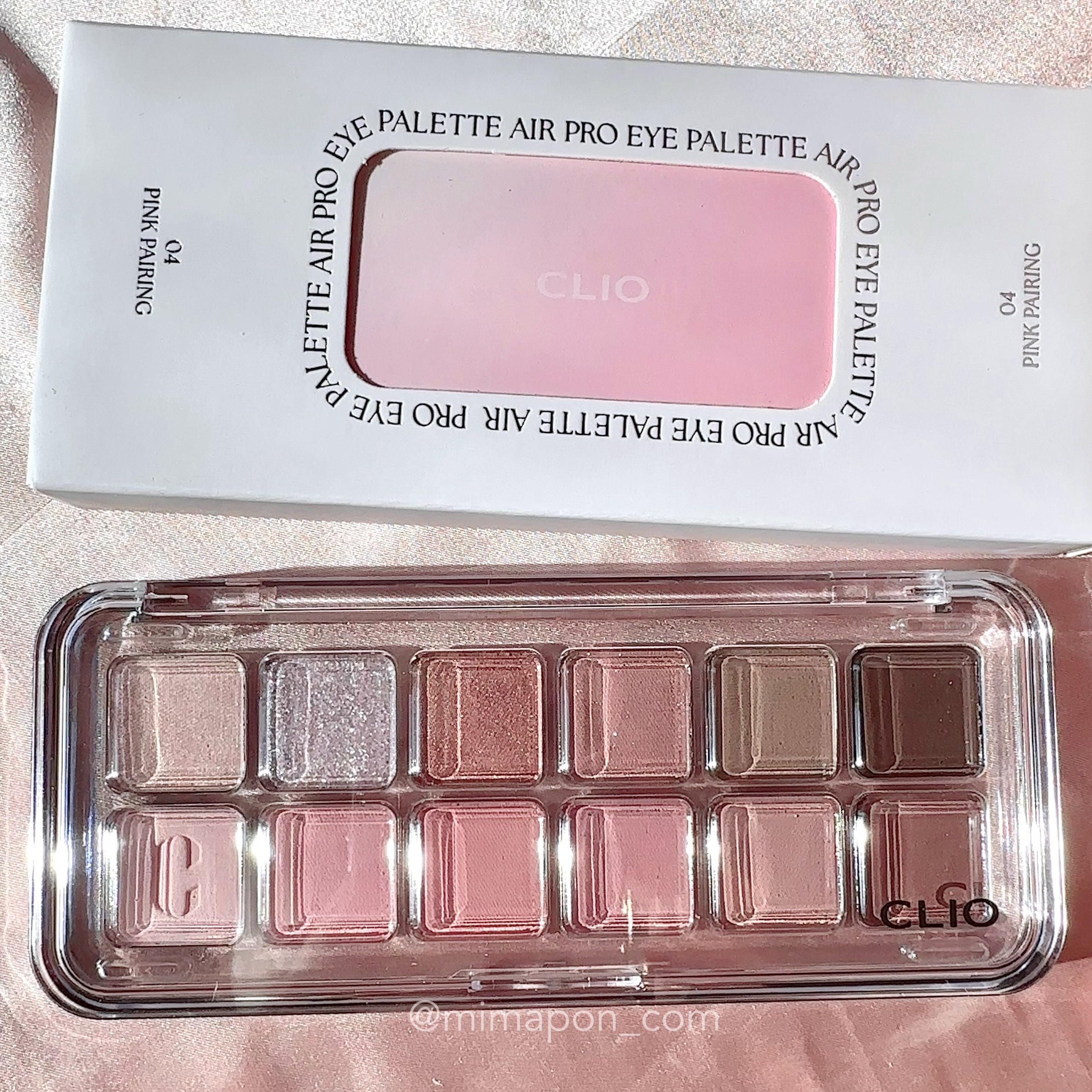 プロ アイ パレット エアー/CLIO/アイシャドウパレットを使ったクチコミ（2枚目）