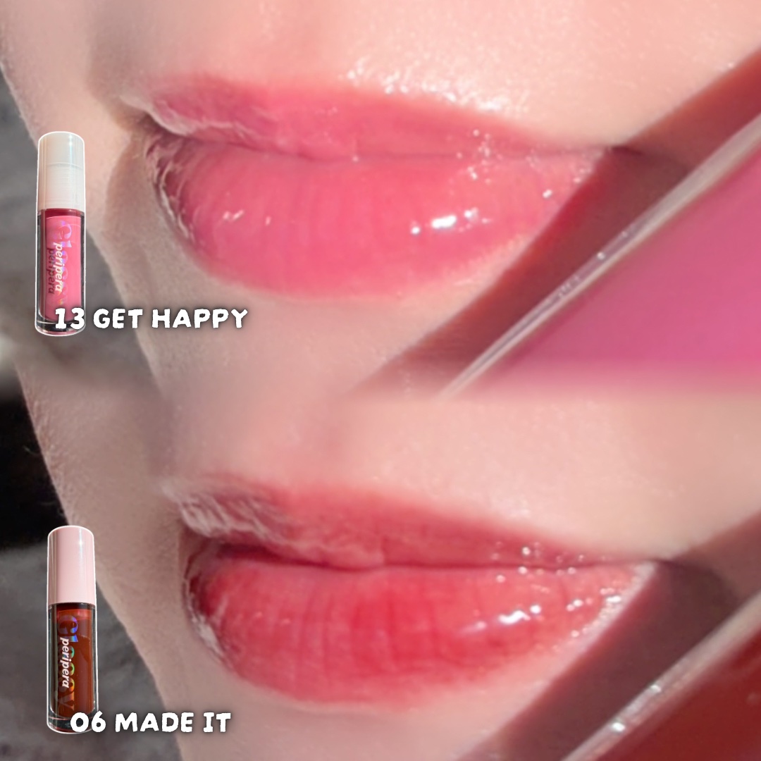 インク グラスティング リップ グロス/PERIPERA/リップグロスを使ったクチコミ（3枚目）