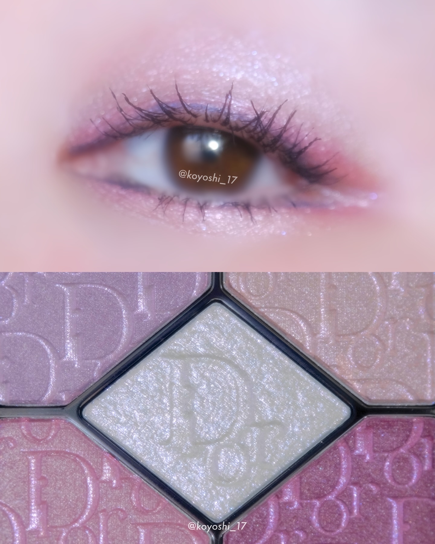 ディオールショウ サンク クルール（スプリング コレクション 2026 限定品）/Dior/アイシャドウを使ったクチコミ（3枚目）