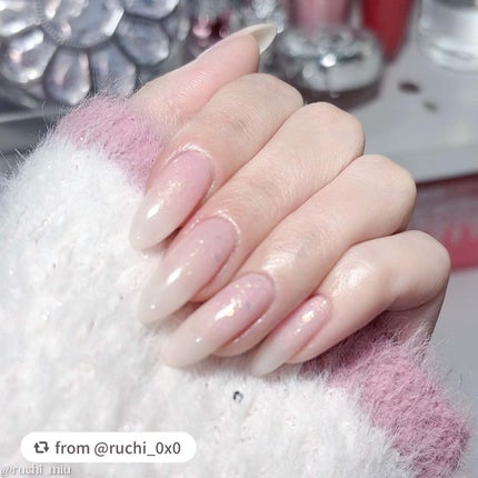 ジェルネイル(ライト対応)/セリア/ジェルネイルを使ったクチコミ(3枚目)