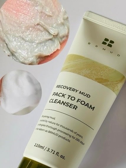 リカバリーマッドバックツーフォームクレンザー/BRMUD/洗顔フォームを使ったクチコミ(6枚目)