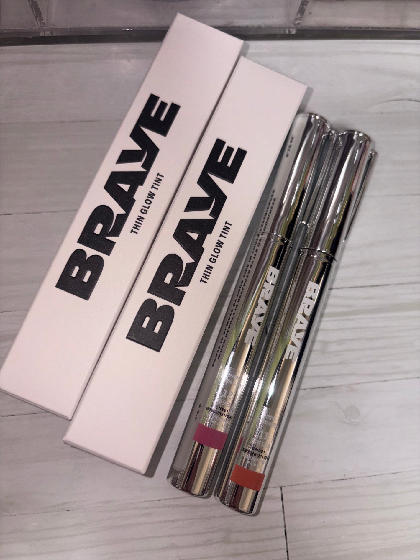 THIN GLOW TINT/BRAYE/口紅を使ったクチコミ(2枚目)