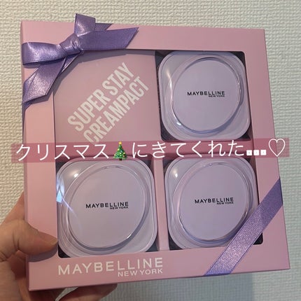 SPステイ クリームパクト ファンデーション/MAYBELLINE NEW YORK/クリーム・エマルジョンファンデーションを使ったクチコミ(1枚目)