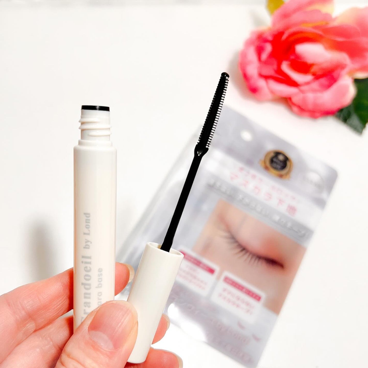 グランウィーユGINZAwithミラボーテ まつ毛キープマスカラ下地CL(クリア)/ミラボーテ/マスカラ下地を使ったクチコミ(3枚目)