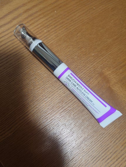 BAKUCHI NEEDLE SHOT DARK CARE AUTO EYE CREAM/LIALUSTER/アイケア・アイクリームを使ったクチコミ(1枚目)