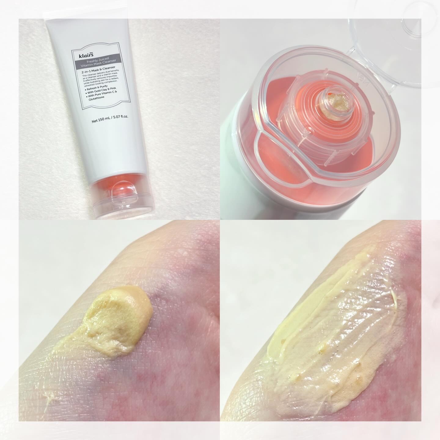 ビタグル10マスク/Klairs/シートマスク・パックを使ったクチコミ（2枚目）