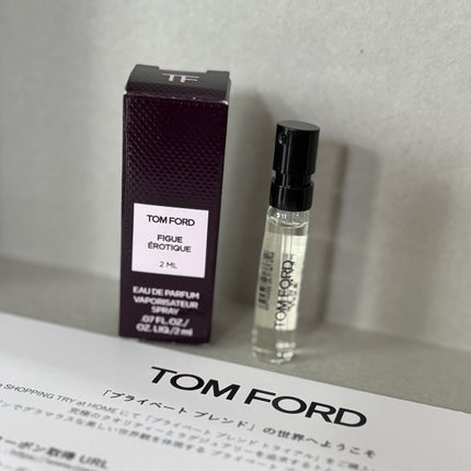 フィグ エロティック オード パルファム スプレィ/TOM FORD BEAUTY/香水(その他)を使ったクチコミ(1枚目)
