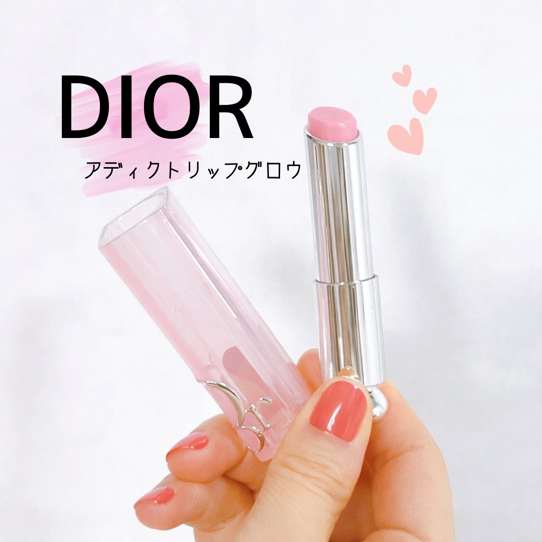 購入品𓂃 𓈒𓏸

˗ˋˏ  DIOR アディクトリップグロウ　001ˎˊ˗

リップケアとリップメイクを同時に
叶えたリップグロウ❀

唇にのせると、自分の唇の色に合わせて
ほんのり血色感が出るのが魅力的♡

口紅と違って、がつん！と