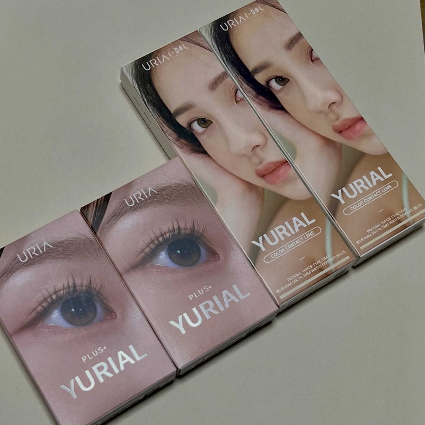 YURIAL 1DAY ウォーターブラウン/URIA/ワンデー（１DAY）カラコンを使ったクチコミ（2枚目）