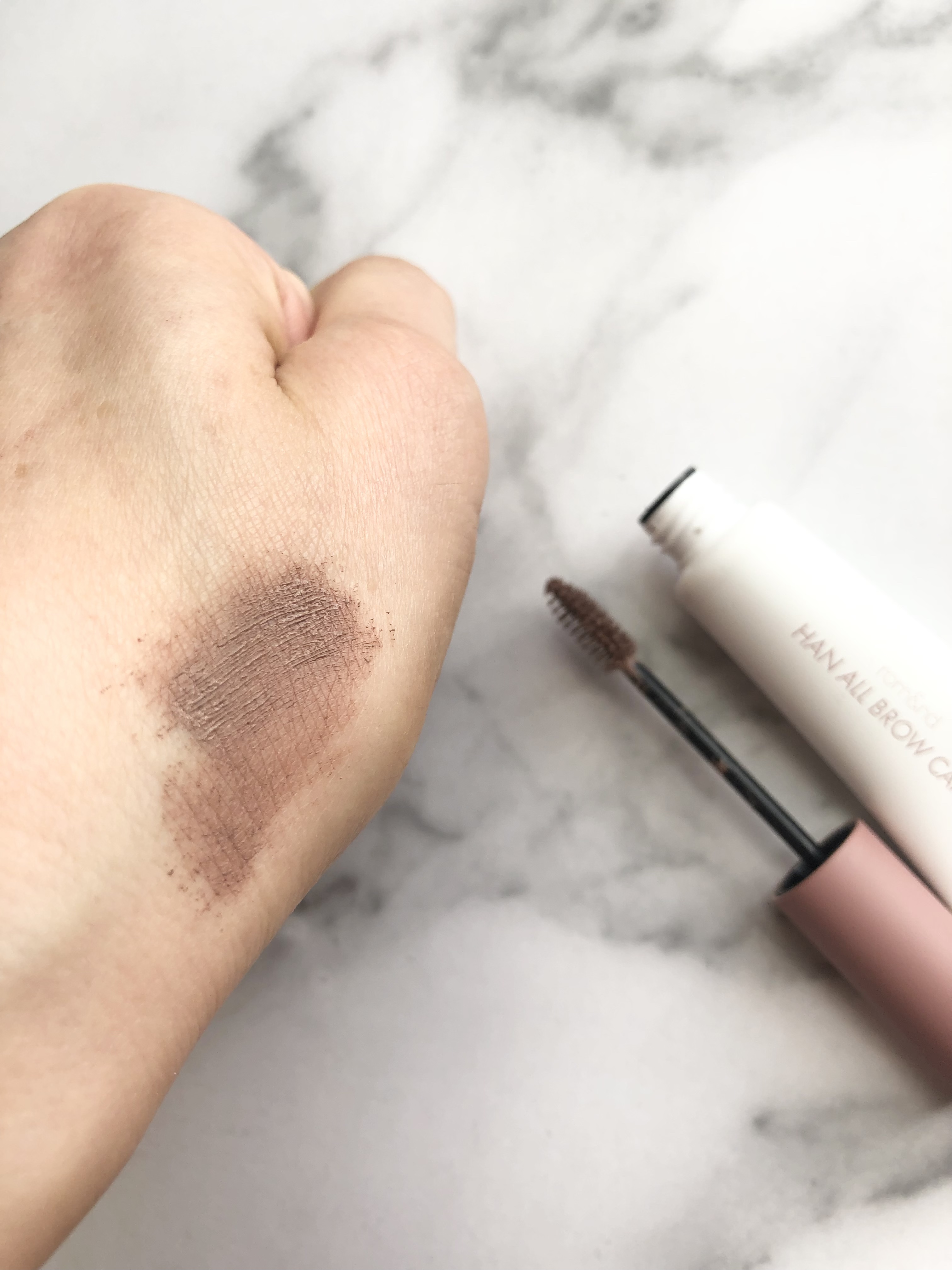 ハンオールブロウカラ/rom&nd/眉マスカラを使ったクチコミ（3枚目）