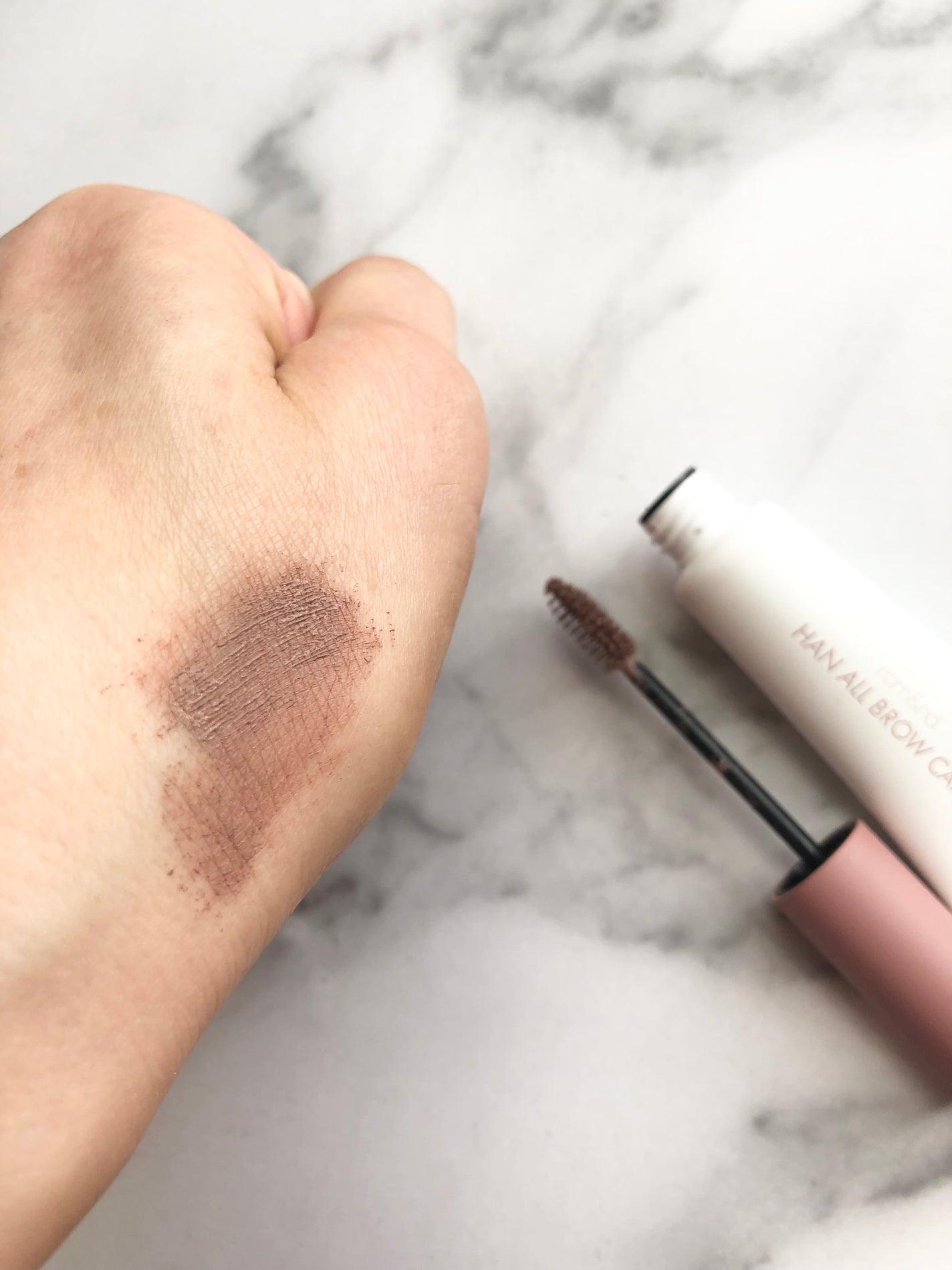 ハンオールブロウカラ/rom&nd/眉マスカラを使ったクチコミ(3枚目)